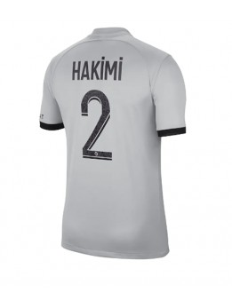 Paris Saint-Germain Achraf Hakimi #2 Auswärtstrikot 2022-23 Kurzarm